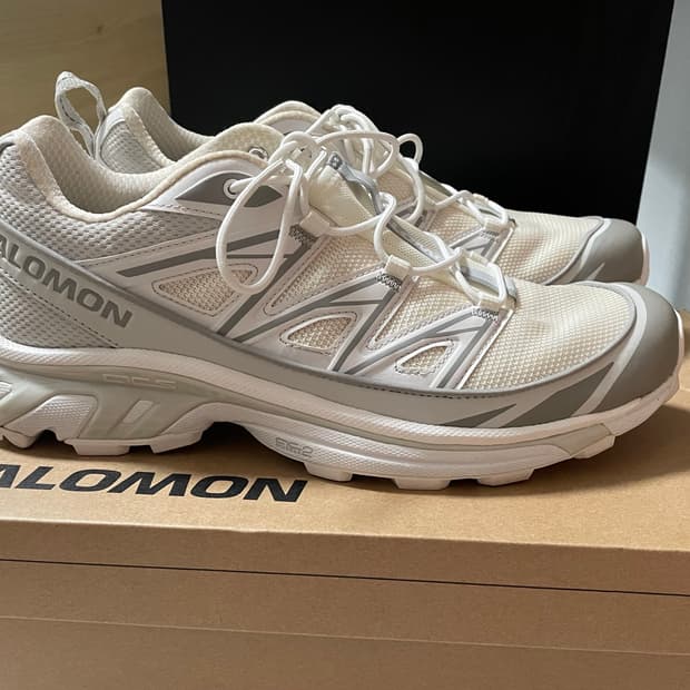 살로몬 XT-6 익스팬스 바닐라 아이스 화이트 270