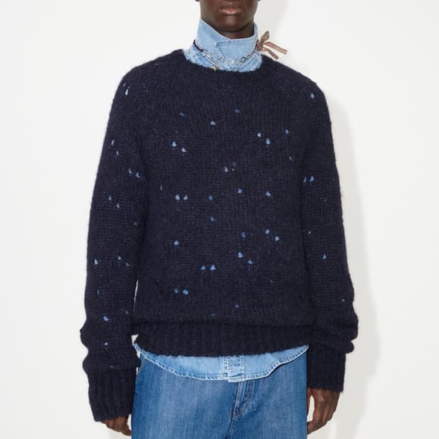 아워레가시 LNEEDLE DROP 니트  48사이즈