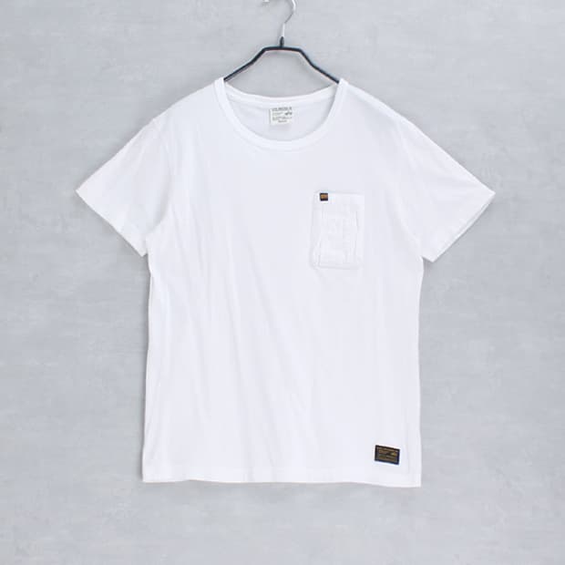 ALPHA _ crew neck pocket tee