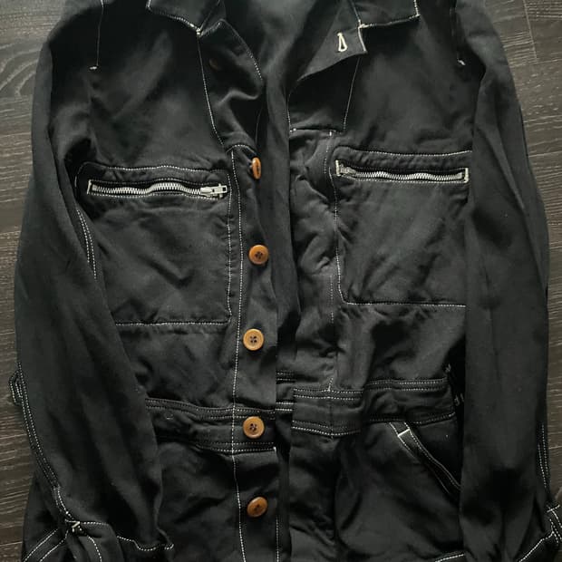 꼼데가르송 옴므 플러스 라이더 자켓