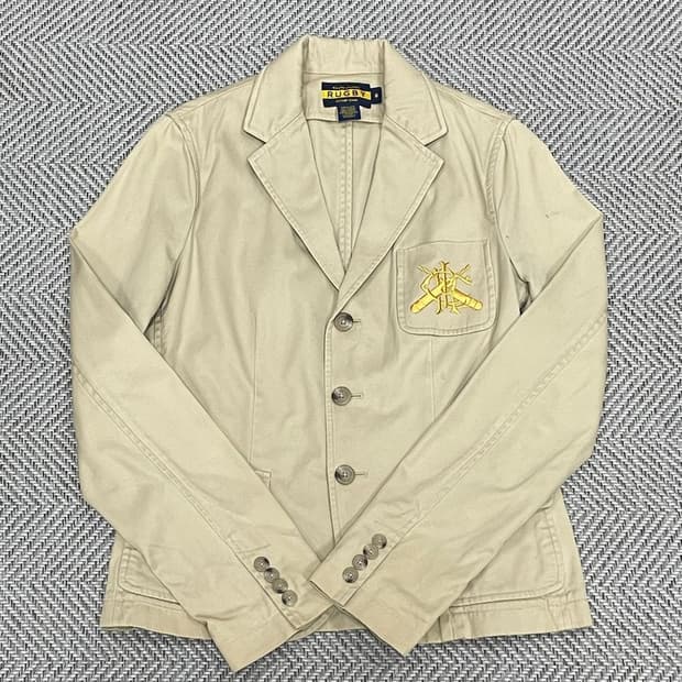 럭비 랄프 로렌 럭비 자수 자켓 v0116