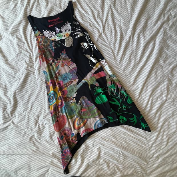 Desigual x CIRQUE DU SOEL 콜라보레이션 저지 원피스