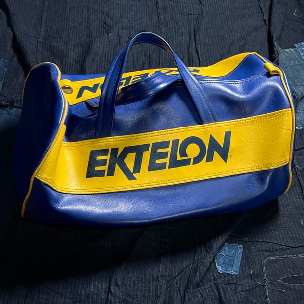 70-80‘s Ekteon PVC 보스턴백