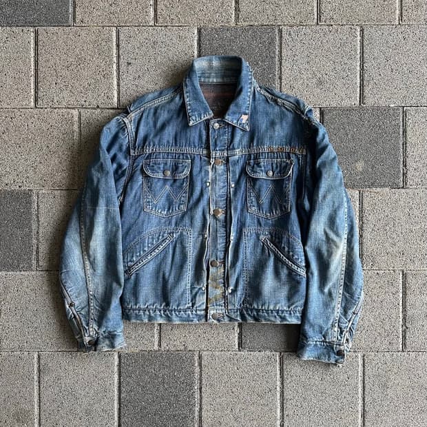 50s 60s Wrangler 111MJ Denim Jacket