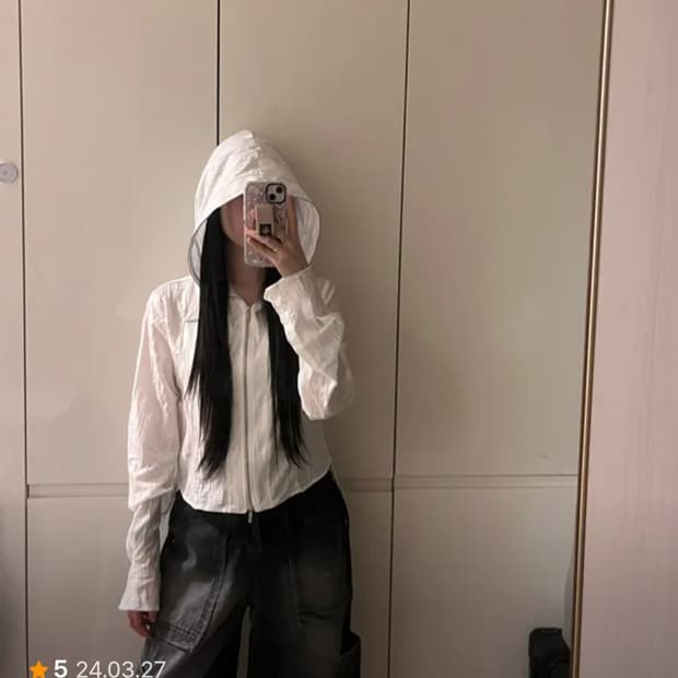 트리밍버드 실키 후디 셔츠