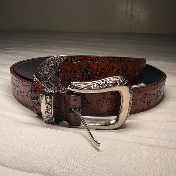 빈티지 가죽 벨트