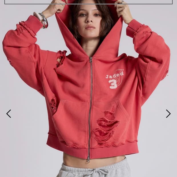 Jaded london 후드집업