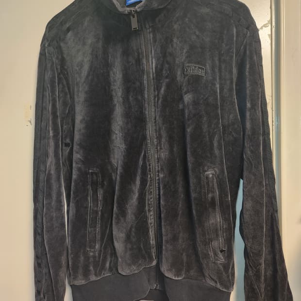 아디다스 벨루어 BB TT 벨벳 져지 L