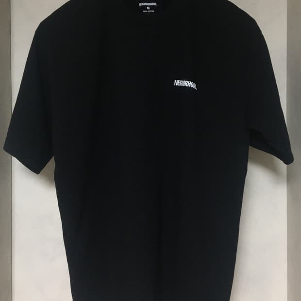 25SS 네이버후드 동경 티 반팔 블랙
