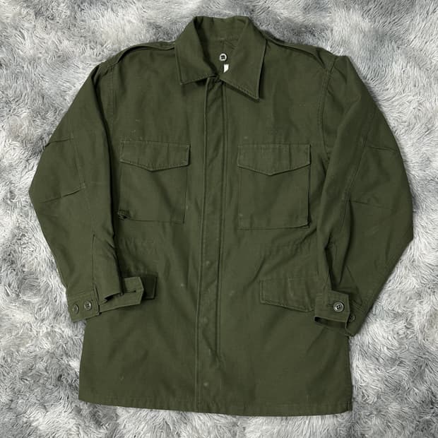 80년대 국군 구형 민무늬 야상 자켓