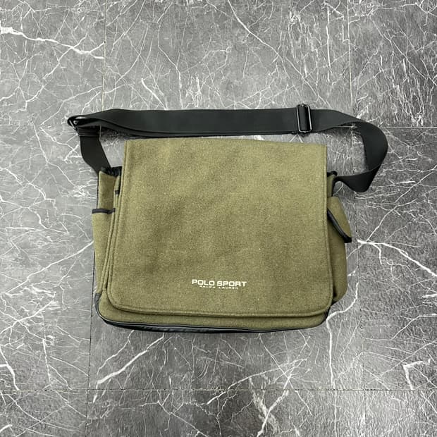 폴로랄프로렌 폴로 스포츠 캔버스 메신저 백