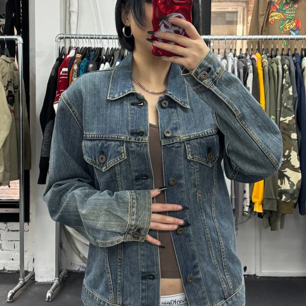 에드윈 데님 자켓