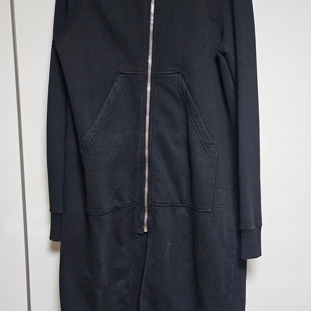 릭 오웬스 롱 기장 집업 가디건 S 사이즈