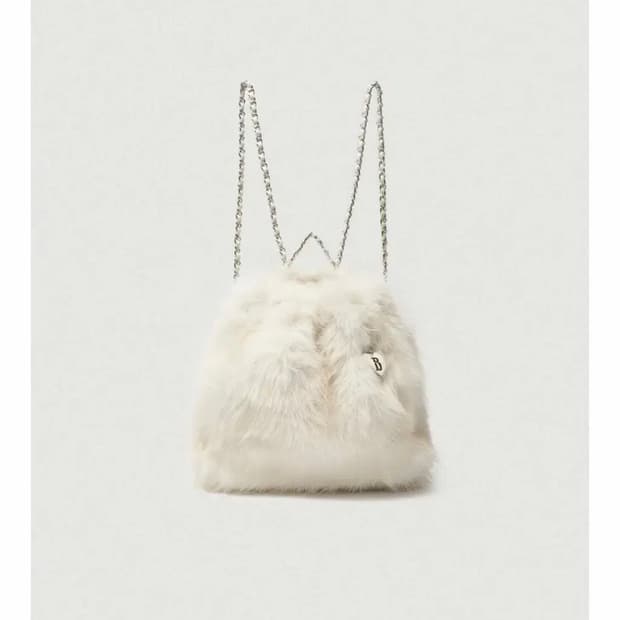 (새상품급) 더바넷 퍼백팩 아이보리