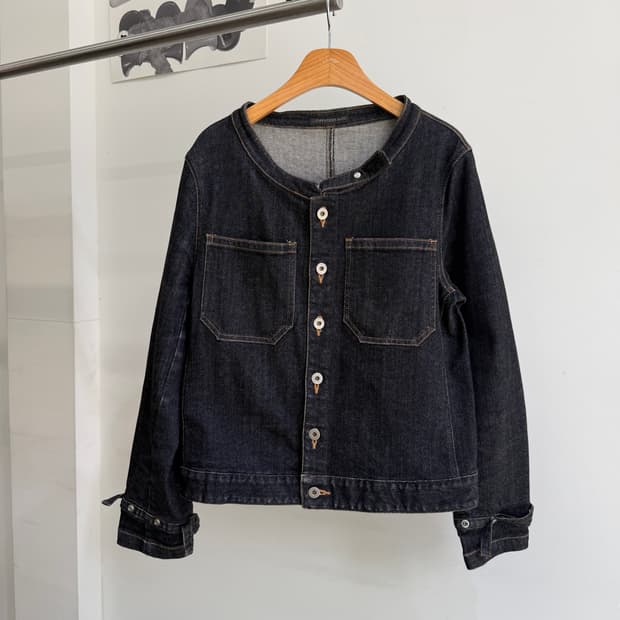 CRESCENT DUO (Made in Japan) 카라리스 데님자켓