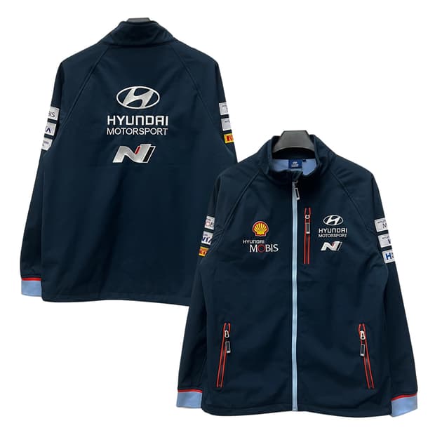 현대 모터스포츠 2023 소프트쉘 레이싱 서킷 자켓 L