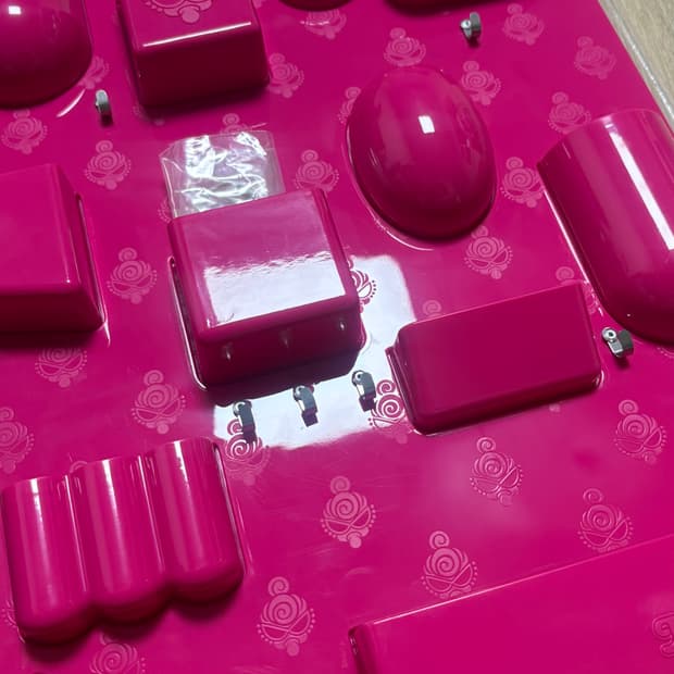 히스테릭글래머 히스미니 월 포켓 핫핑크