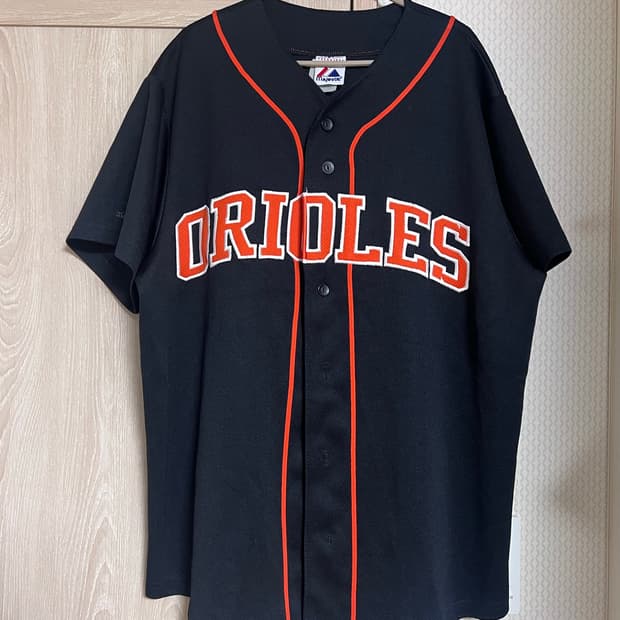 90s 마제스틱 볼티모어 올리올스 유니폼 져지 mlb 야구