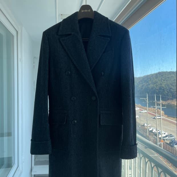 부기홀리데이 폴로코트 차콜 L