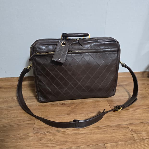 샤넬 여행가방 정품 빈티지