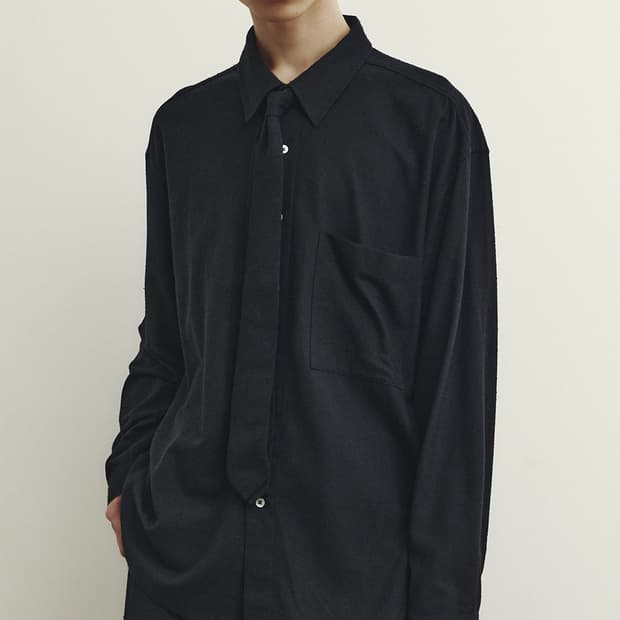 유스 실크넵 루즈 셔츠