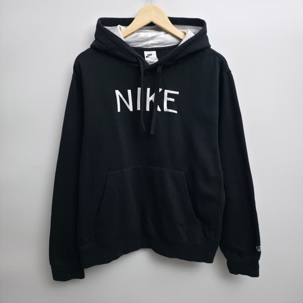 [M] 나이키 블랙 후드티