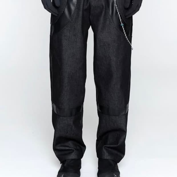 ignota core:1 leather denim jean