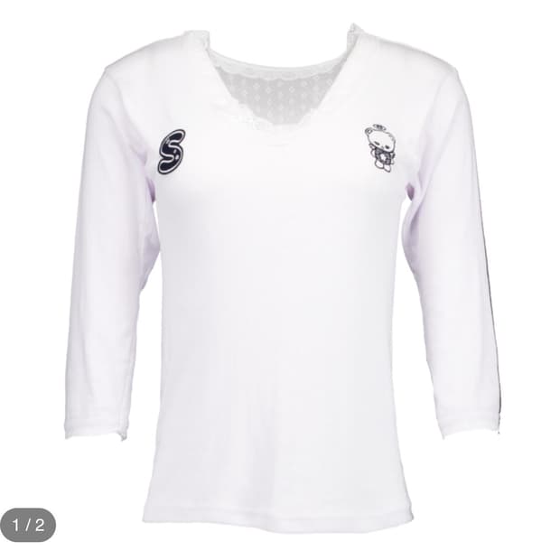 샬롬클럽 버디 레이스탑 화이트