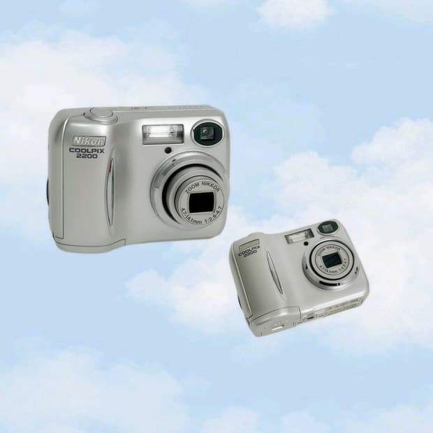 사쿠라디카!) 니콘 쿨픽스 2200 Coolpix 빈티지 디카