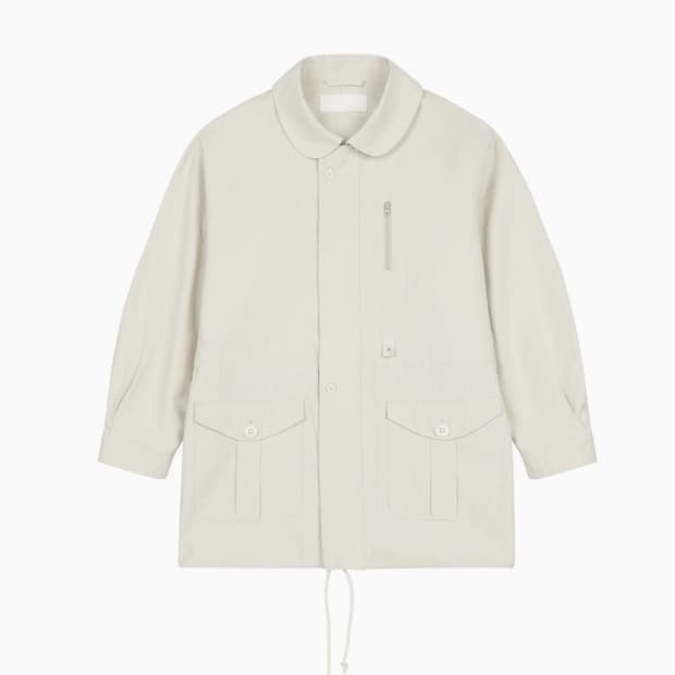 오헤시오 트렌치코트 점퍼 trench collar jumper