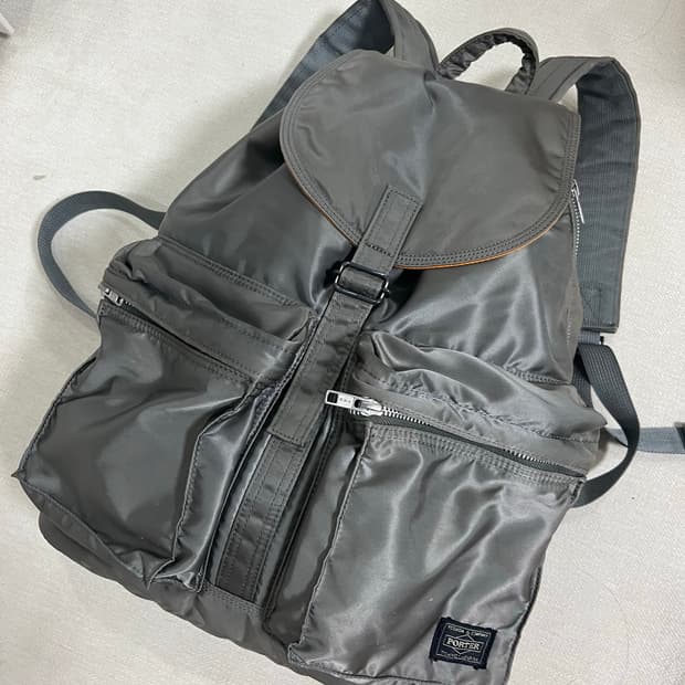 요시다 포터 탱커 럭색 백팩 실버 그레이 622-7931
