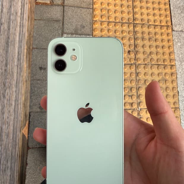 아이폰12 64GB 그린 배터리 성능 100%