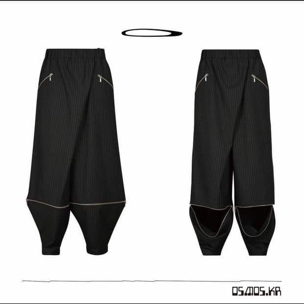 [2] osmos 랩 어라운드 팬츠