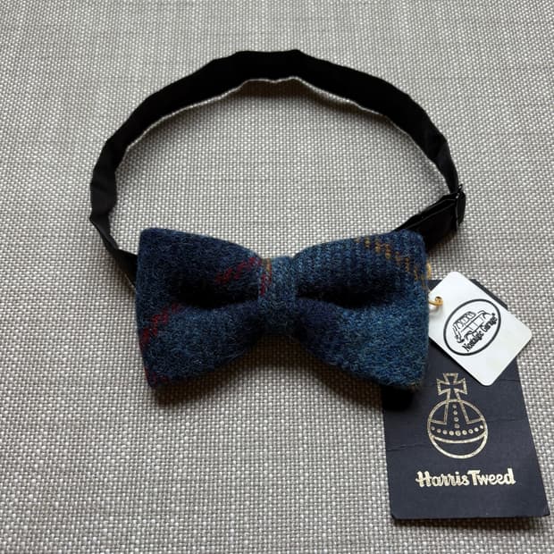 [새제품] Harris Tweed Bow Tie