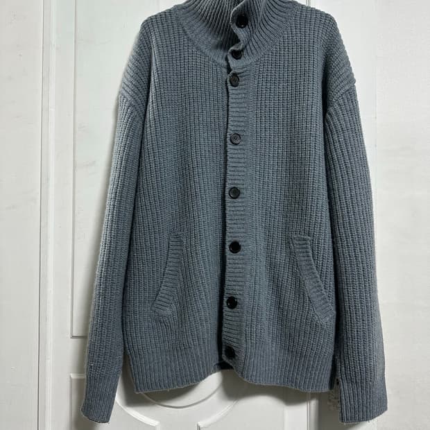 시도 헤르만 헤비 야크 울 가디건