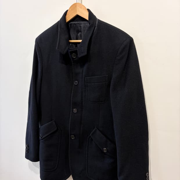 DKNY 포켓 울 자켓