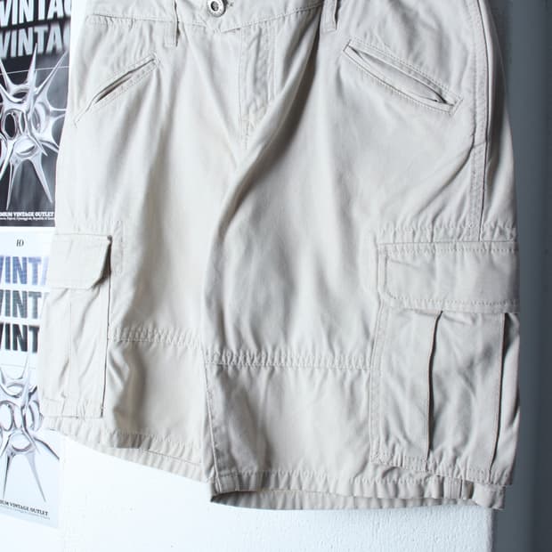 (L-XL) 타미힐피거 반바지 팬츠 카고 베이지 아메카지-P9804