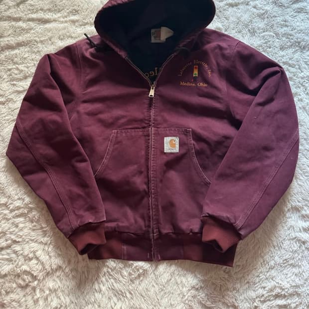 90년대 USA 칼하트 액티브 버건디 