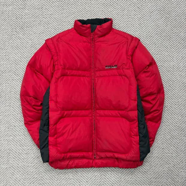 폴로랄프로렌 컨버터블 덕다운 패딩 v1427