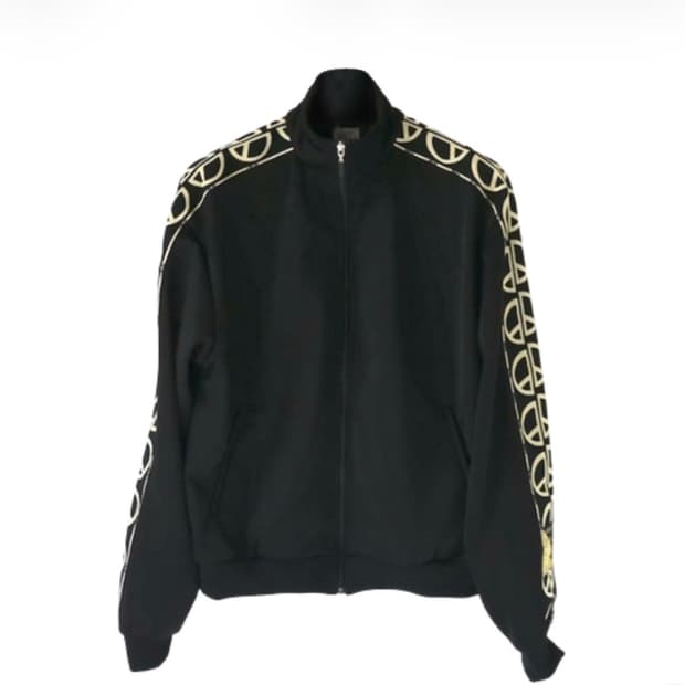 캐피탈 스무스 저지 TH.D.D. 트랙 자켓 블랙