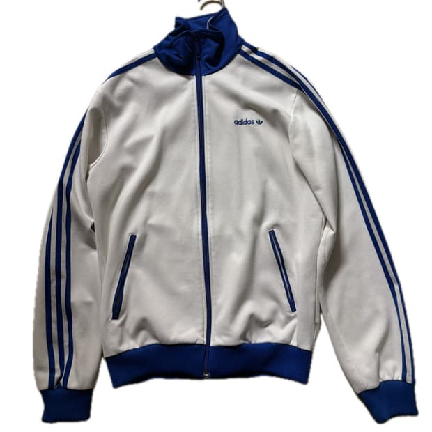 아디다스 베켄바우어 빈티지 흰파 화이트 블루 파랑 트랙탑 저지 져지 집업