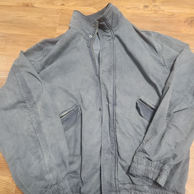 999휴머니티 av 다이드 봄버 자켓 퍼플 차콜