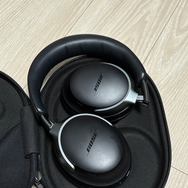 보스 BOSE QC ULTRA 1세대 헤드셋 블랙