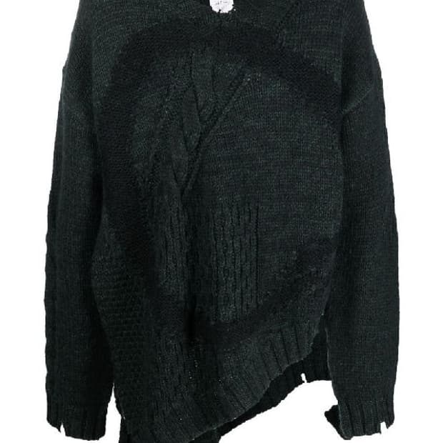 MM6 마르지엘라 니트 그린