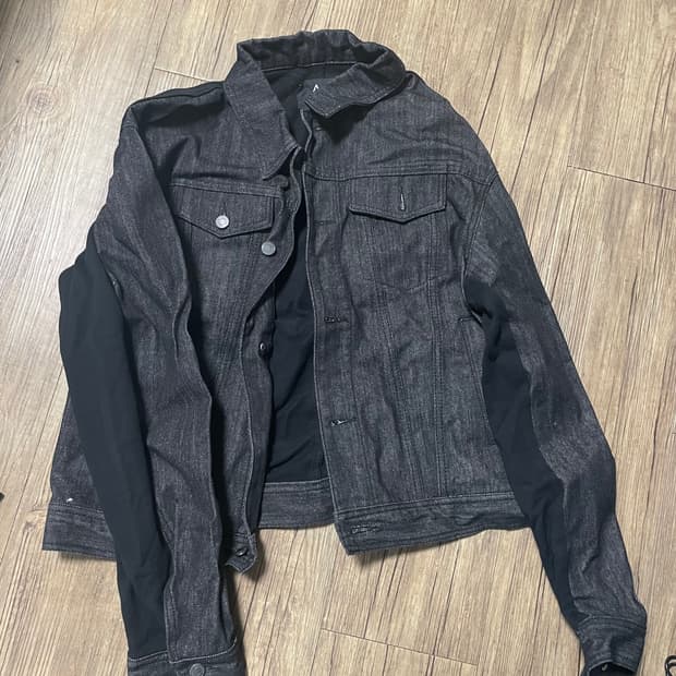 애드오프 데님 자켓