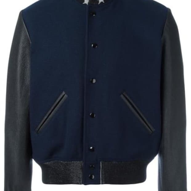 생로랑 16fw 에디슬리먼 스타 바시티 자켓 50사이즈