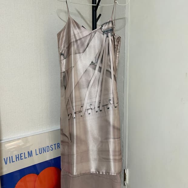 2000아카이브 코르셋 슬립 원피스