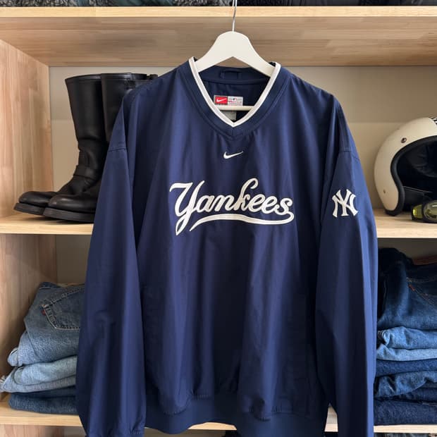 나이키 뉴욕 양키스 양키즈 웜업 져지 L
