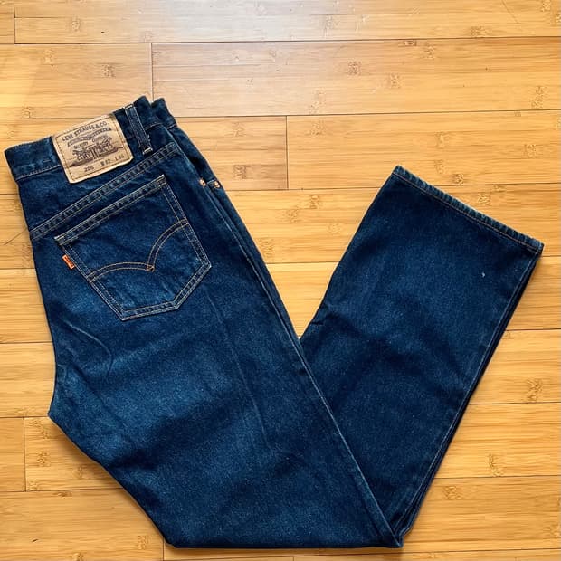 리바이스 206 오렌지탭 데님팬츠 W82 L86