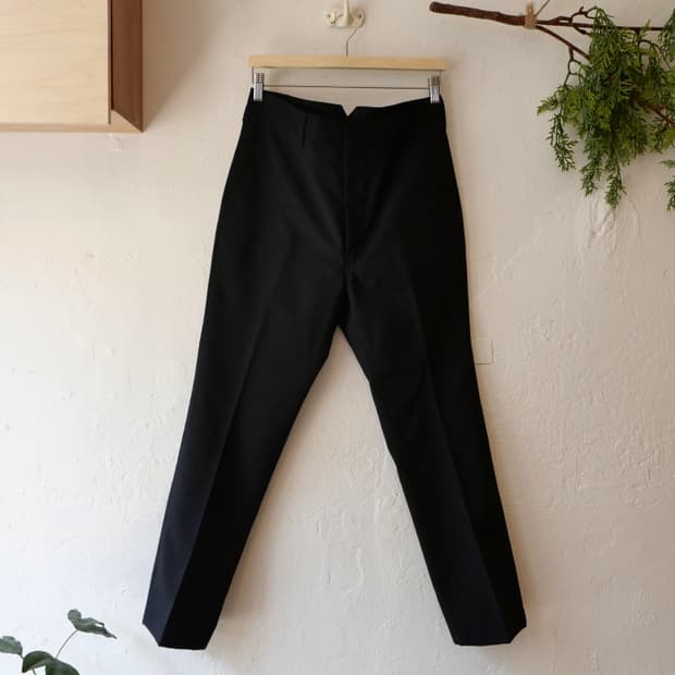 준야 와타나베 울 슬랙스 팬츠